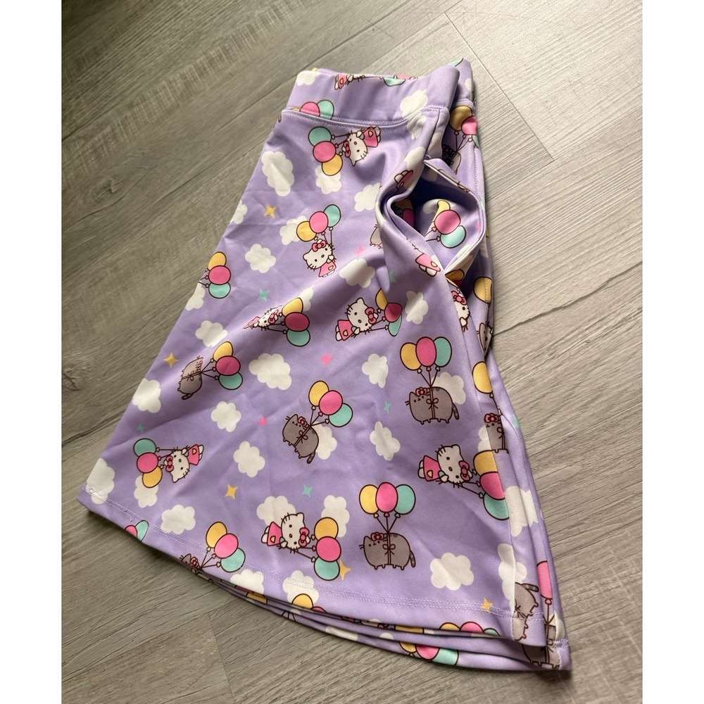 Hello Kitty X Pusheen Lavender Skirt with pockets women's small - Picture 4 of 10